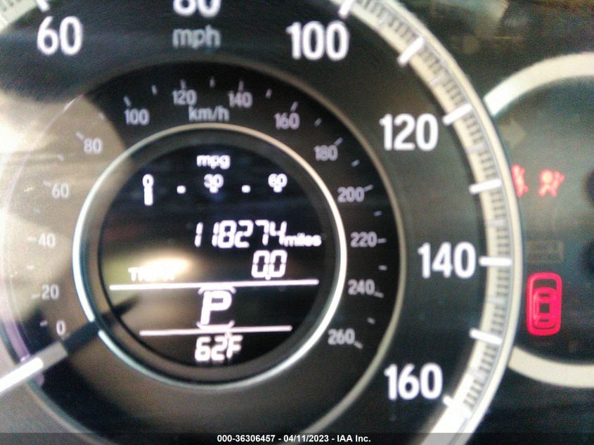 2016 HONDA ACCORD SEDAN EX-L - 1HGCR2F80GA238710