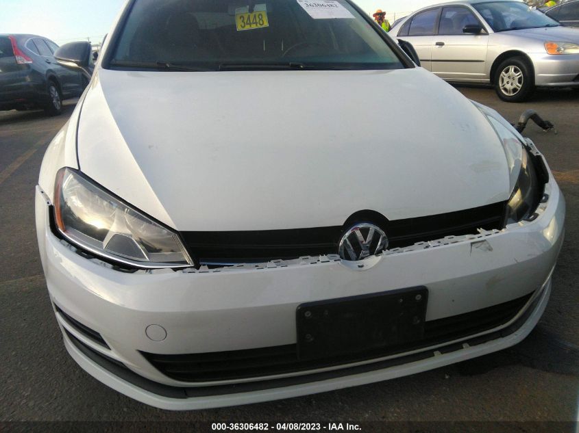 2015 VOLKSWAGEN GOLF SPORTWAGEN TDI S - 3VWCA7AU2FM511667