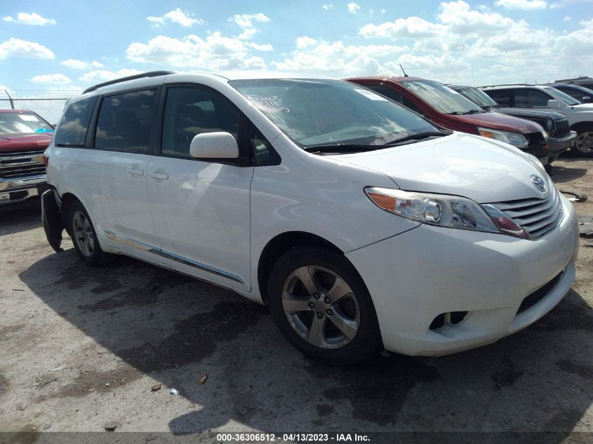 2017 TOYOTA SIENNA LE - 5TDKZ3DC2HS767426