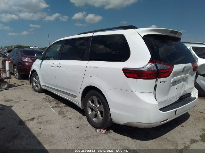 2017 TOYOTA SIENNA LE - 5TDKZ3DC2HS767426