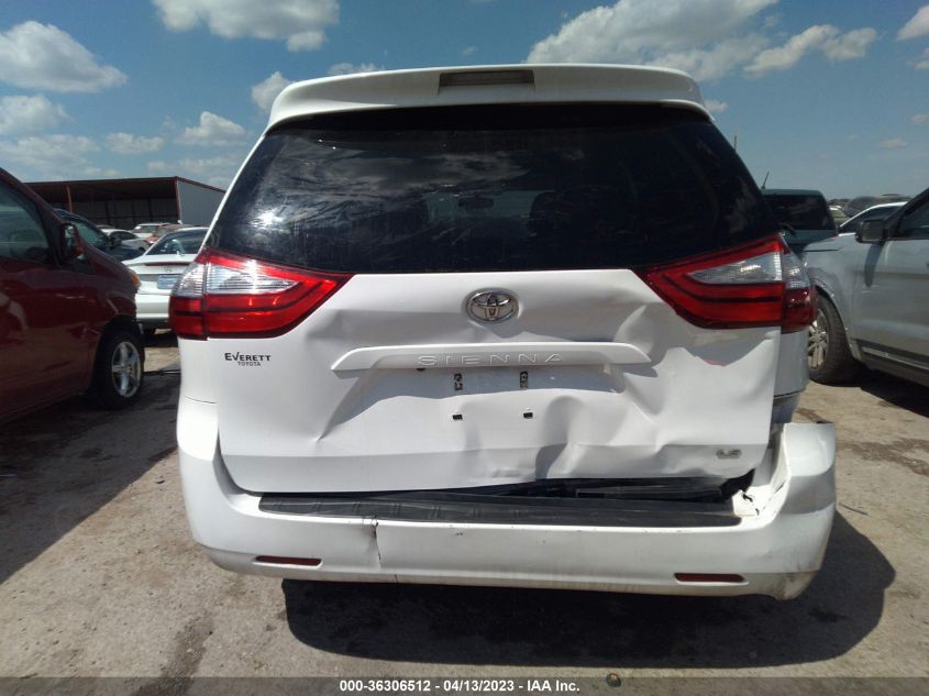 2017 TOYOTA SIENNA LE - 5TDKZ3DC2HS767426