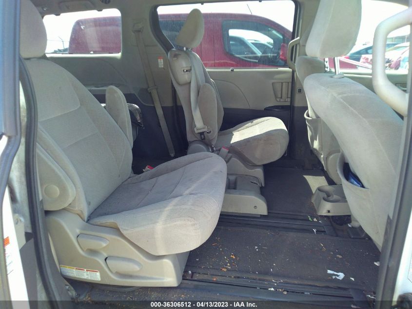 2017 TOYOTA SIENNA LE - 5TDKZ3DC2HS767426
