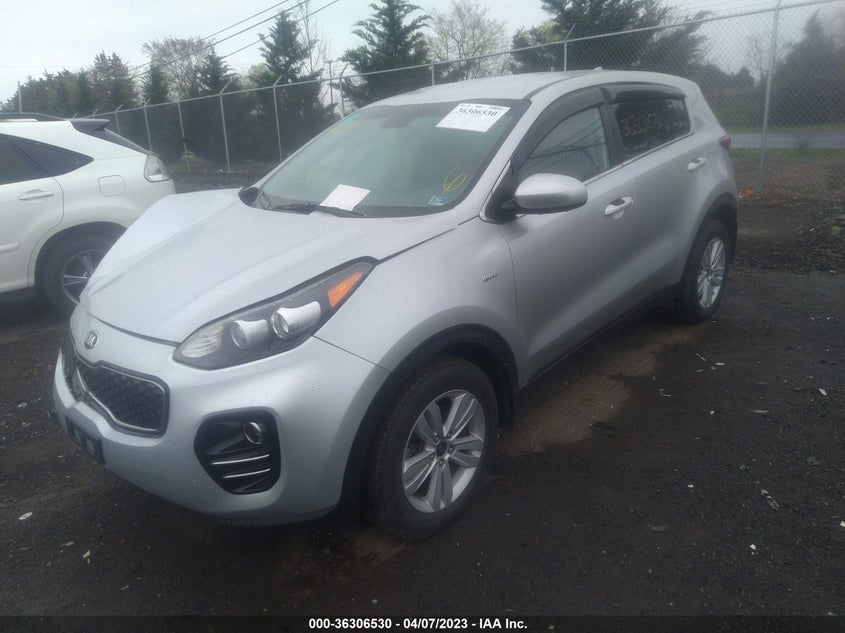 VIN KNDPMCAC1K7494523 2019 KIA SPORTAGE LX