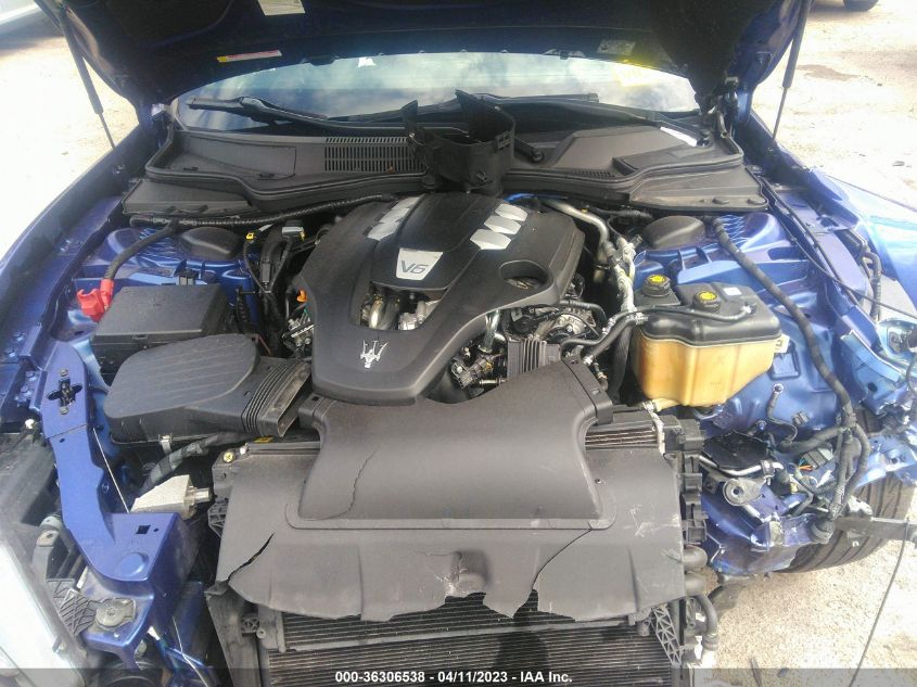 2018 MASERATI GHIBLI ZAM57XSA2J1284934