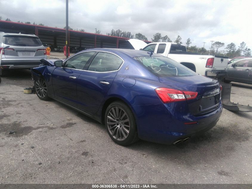 2018 MASERATI GHIBLI ZAM57XSA2J1284934