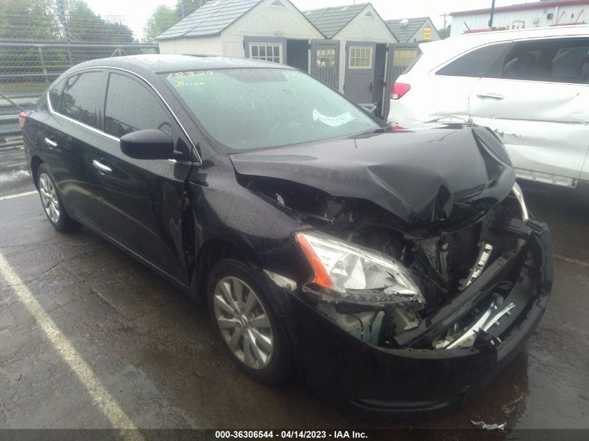 2015 NISSAN SENTRA S - 3N1AB7AP9FY358637