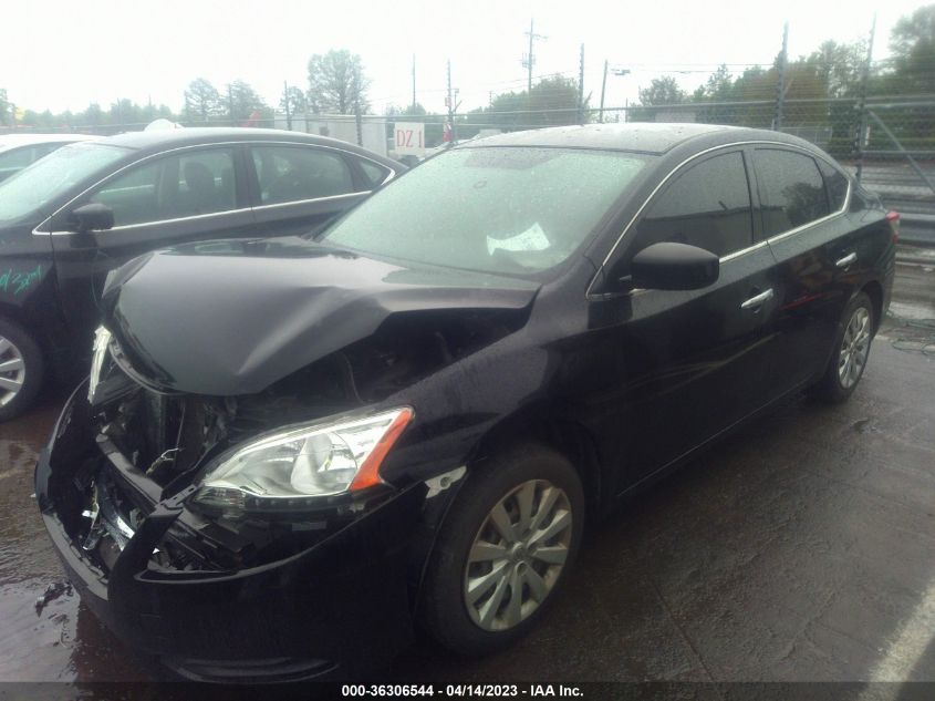2015 NISSAN SENTRA S - 3N1AB7AP9FY358637