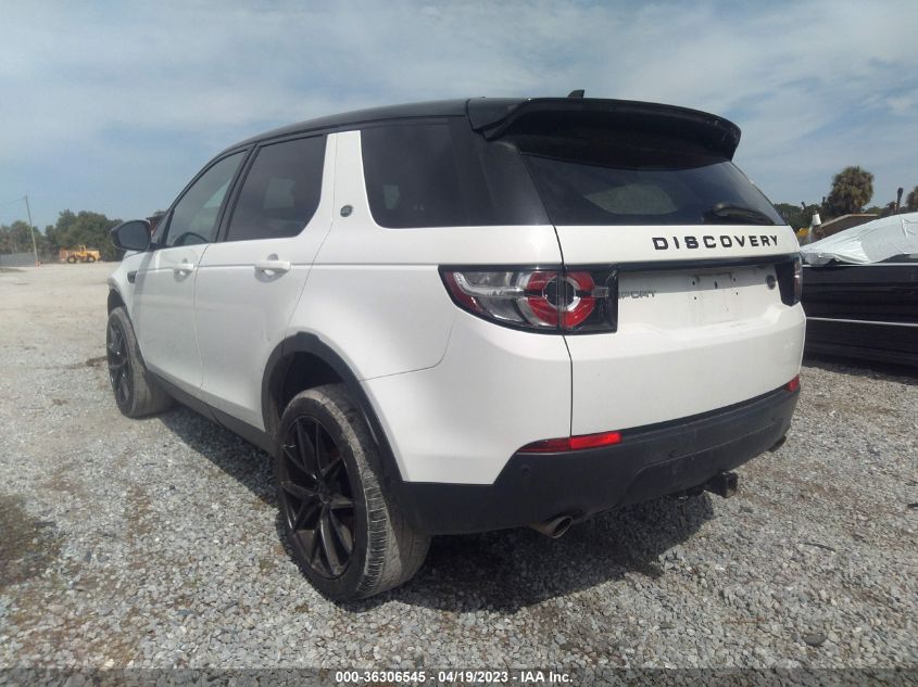 2016 LAND ROVER DISCOVERY SPORT SE - SALCP2BG6GH547194