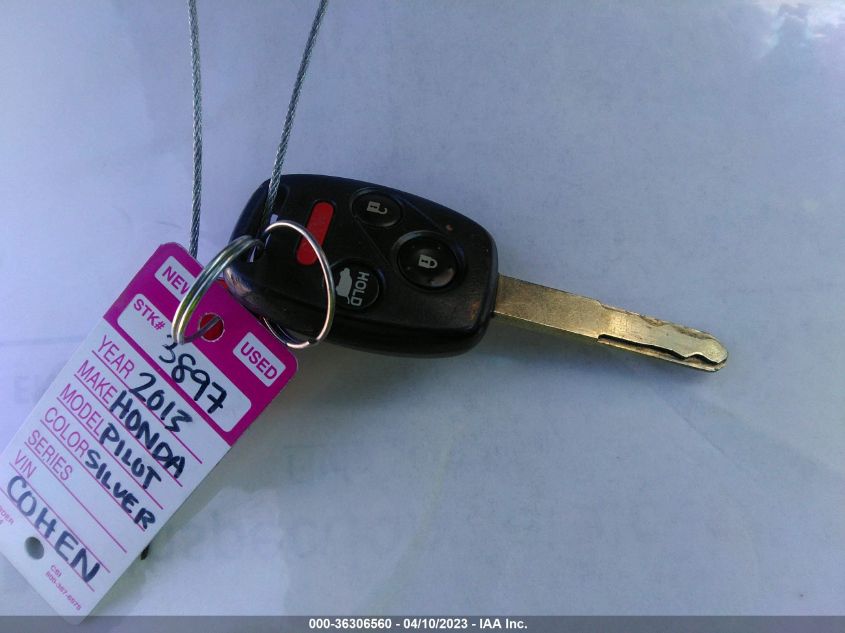 2013 HONDA PILOT EX-L - 5FNYF4H70DB026440