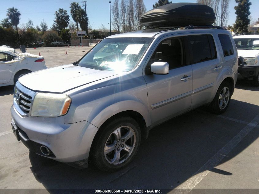 2013 HONDA PILOT EX-L - 5FNYF4H70DB026440