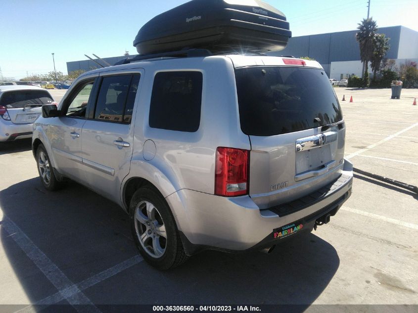 2013 HONDA PILOT EX-L - 5FNYF4H70DB026440