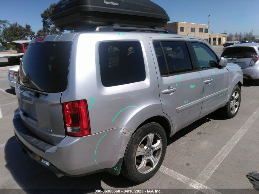 2013 HONDA PILOT EX-L - 5FNYF4H70DB026440