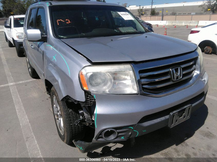 2013 HONDA PILOT EX-L - 5FNYF4H70DB026440