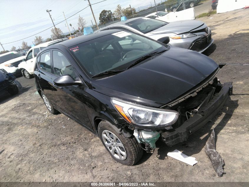 2017 HYUNDAI ACCENT SE - KMHCT5AEXHU300821