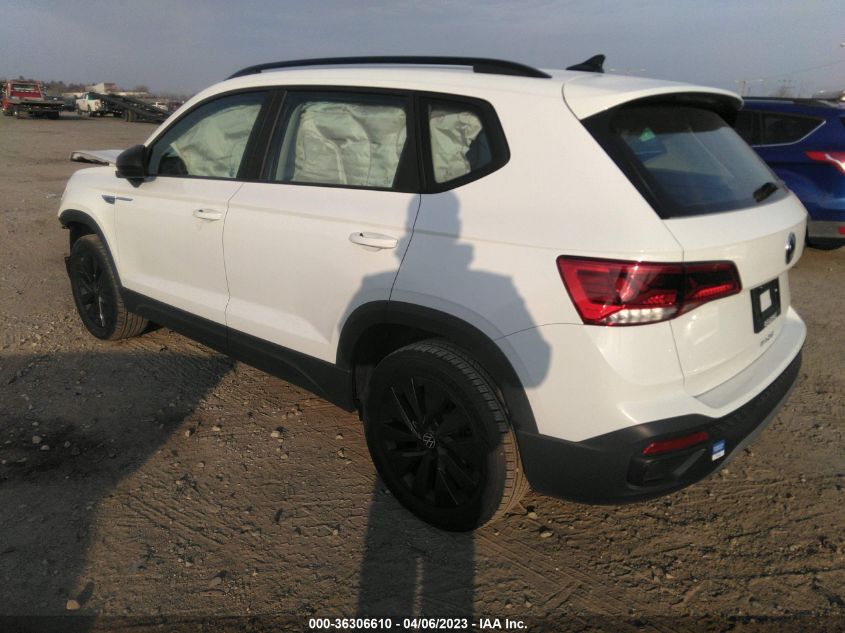 2022 VOLKSWAGEN TAOS S - 3VVDX7B28NM057413
