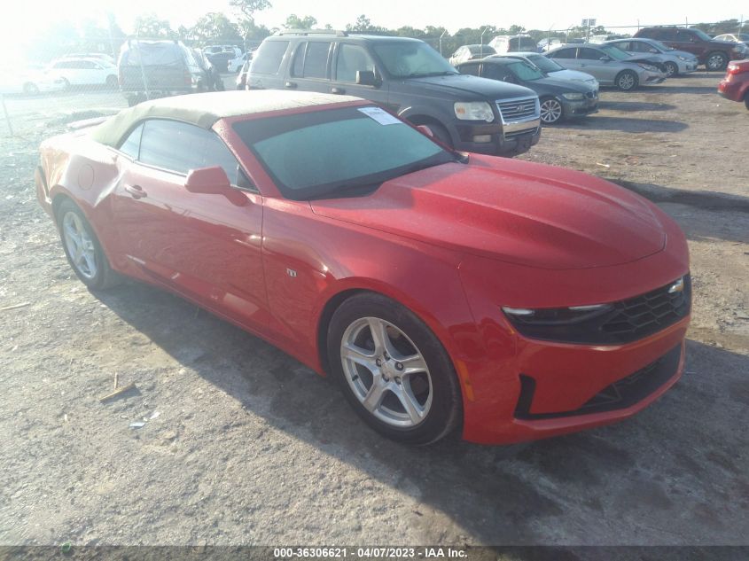 2019 CHEVROLET CAMARO 1LT - 1G1FB3DS0K0111693