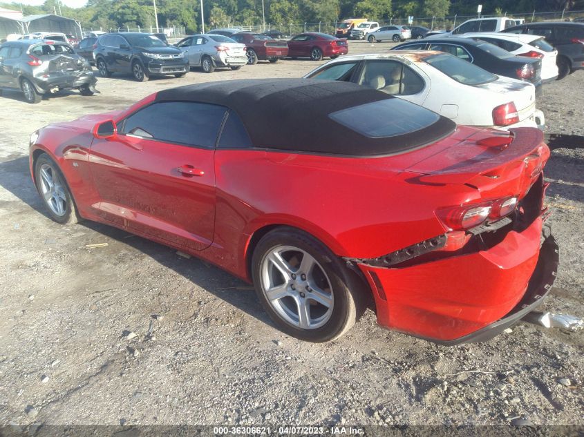 2019 CHEVROLET CAMARO 1LT - 1G1FB3DS0K0111693