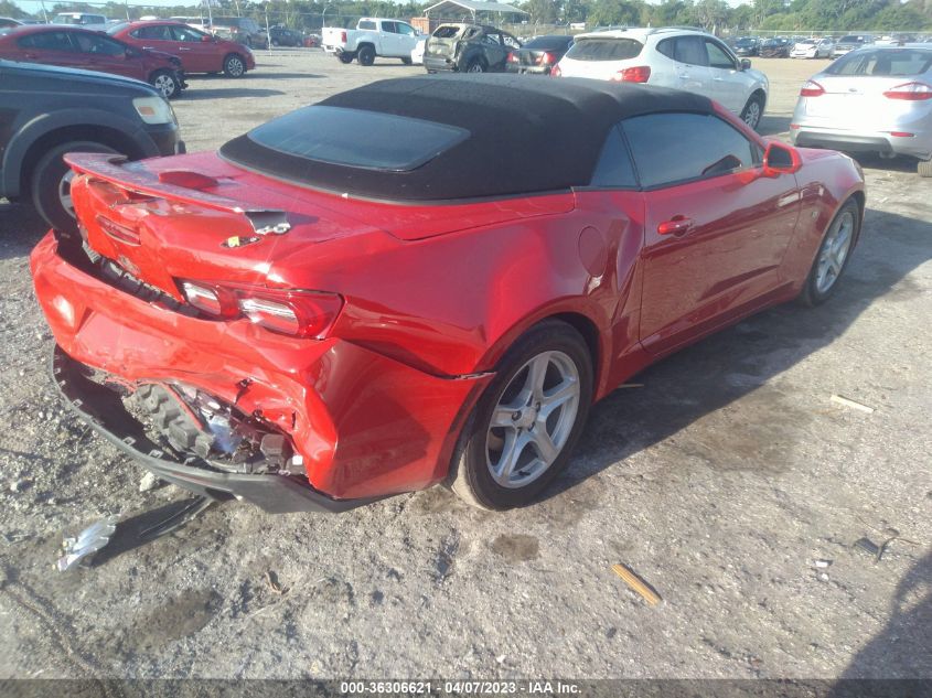 2019 CHEVROLET CAMARO 1LT - 1G1FB3DS0K0111693