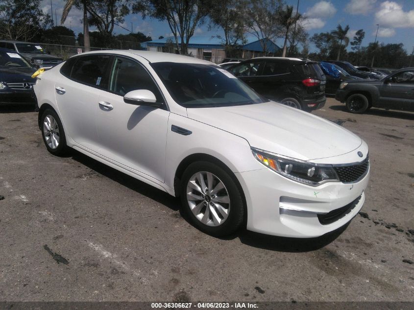 2016 KIA OPTIMA EX - 5XXGU4L36GG049843