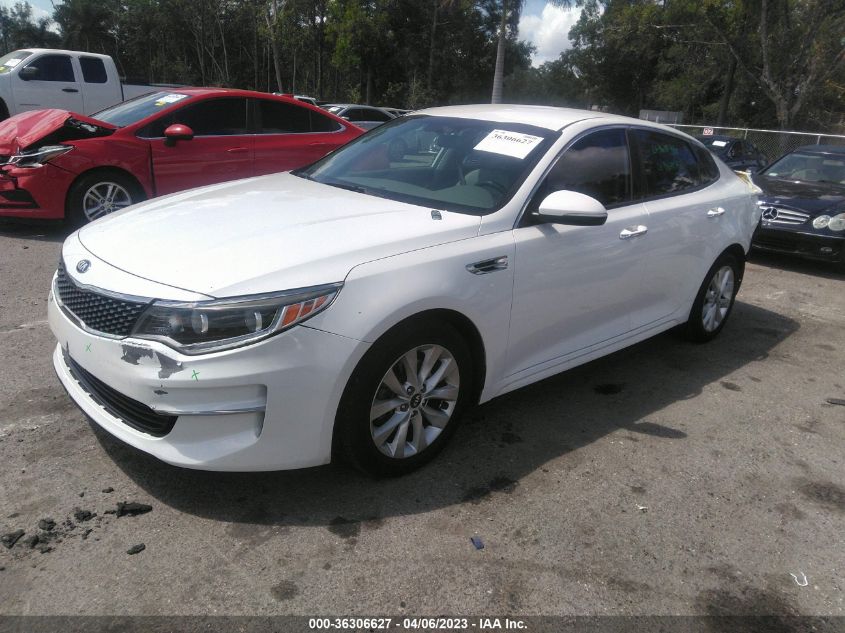 2016 KIA OPTIMA EX - 5XXGU4L36GG049843