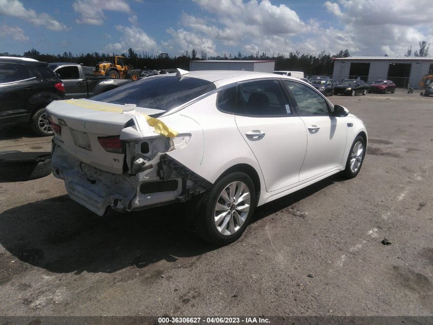 2016 KIA OPTIMA EX - 5XXGU4L36GG049843