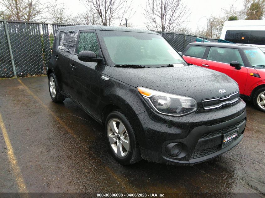 2018 KIA SOUL BASE - KNDJN2A29J7548301