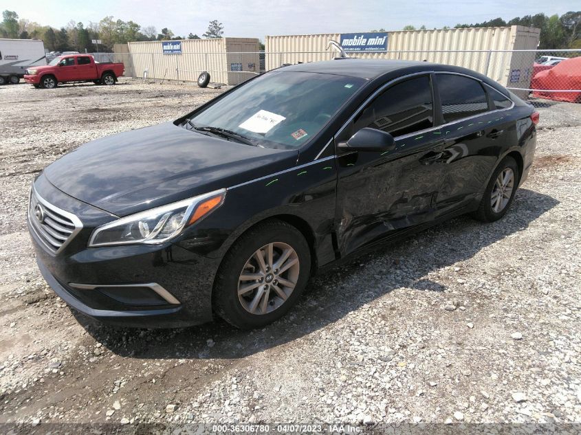 2017 HYUNDAI SONATA SE - 5NPE24AF2HH537123