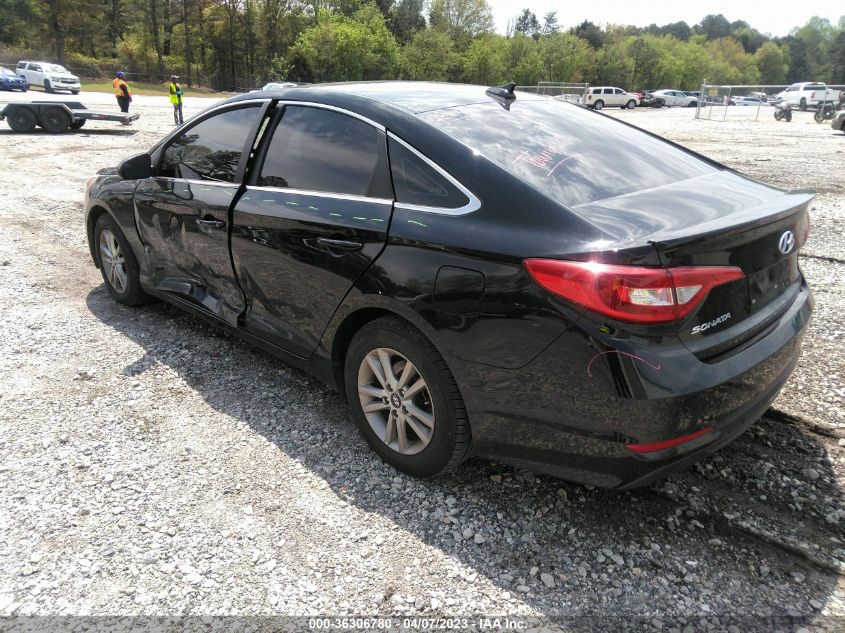 2017 HYUNDAI SONATA SE - 5NPE24AF2HH537123