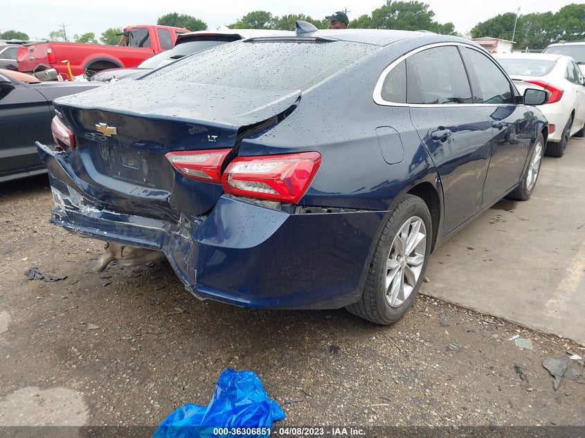 VIN 1G1ZD5ST0KF129459 2019 CHEVROLET MALIBU LT