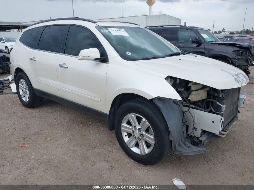 2014 CHEVROLET TRAVERSE LT - 1GNKRHKD8EJ345220