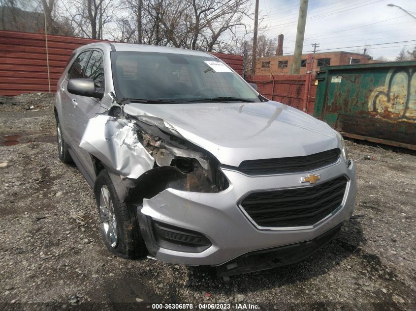 2017 CHEVROLET EQUINOX LS - 2GNALBEK0H1547584