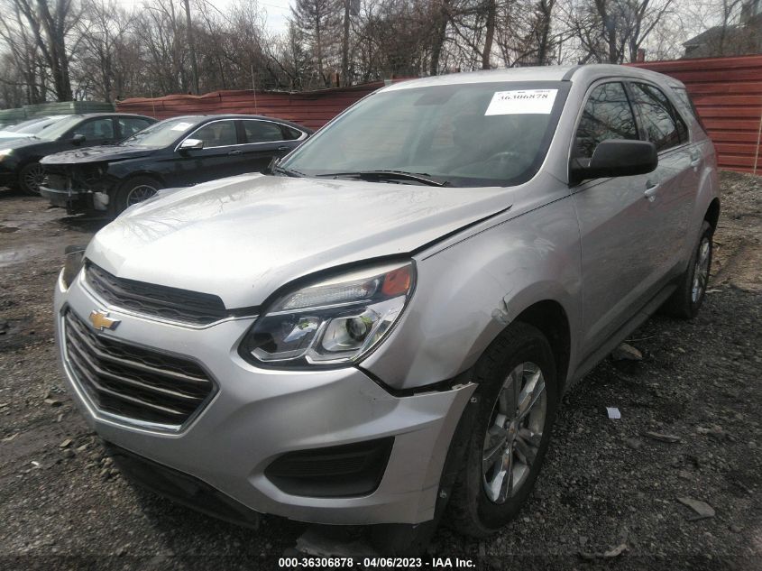 2017 CHEVROLET EQUINOX LS - 2GNALBEK0H1547584
