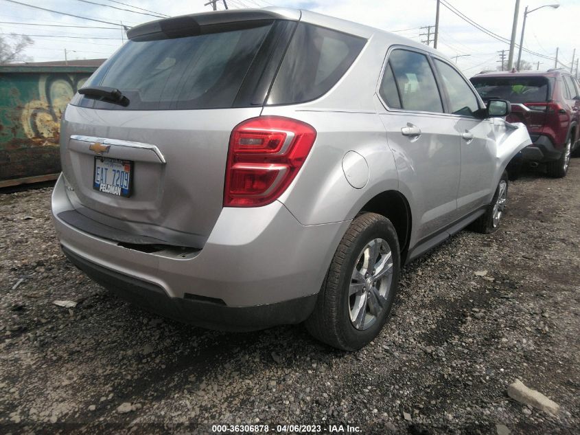 2017 CHEVROLET EQUINOX LS - 2GNALBEK0H1547584
