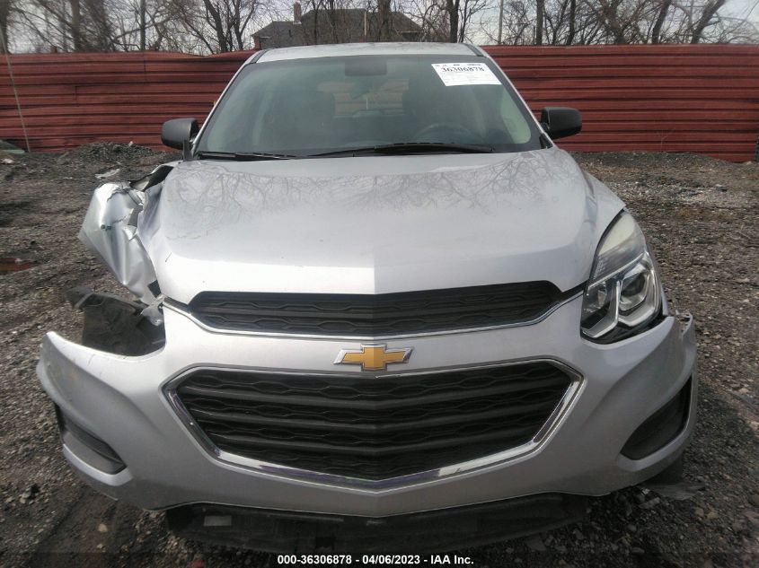 2017 CHEVROLET EQUINOX LS - 2GNALBEK0H1547584