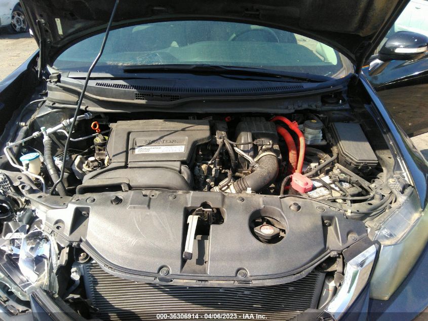 2013 HONDA CIVIC HYBRID 19XFB4F22DE000941