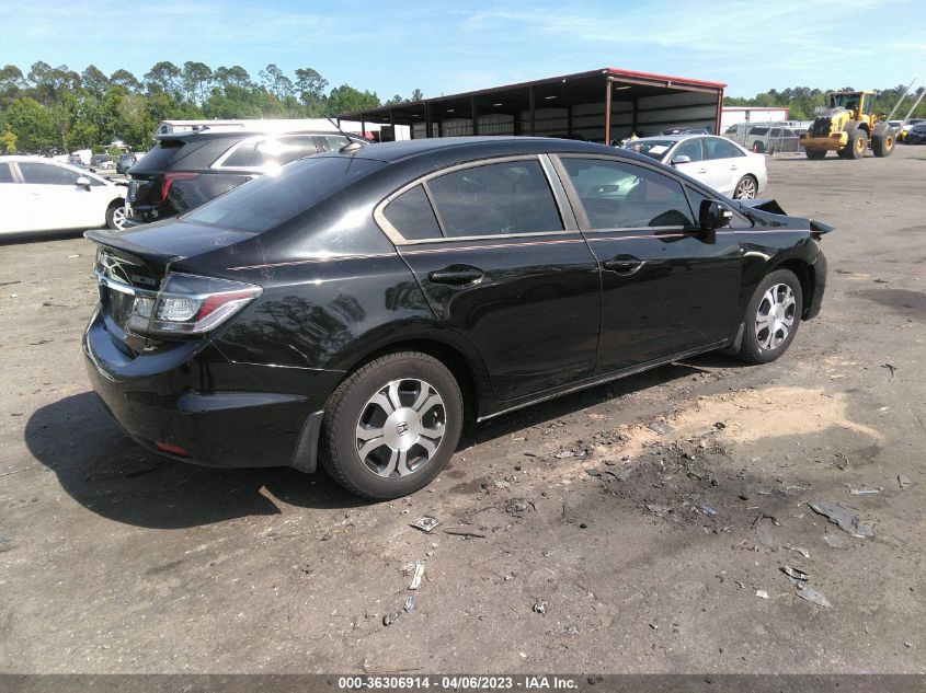 2013 HONDA CIVIC HYBRID 19XFB4F22DE000941
