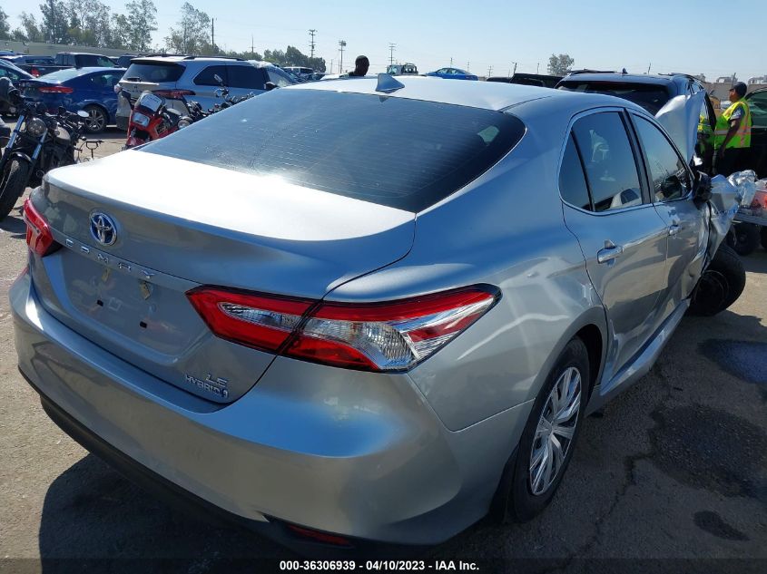 2020 TOYOTA CAMRY HYBRID LE - 4T1C31AKXLU540359