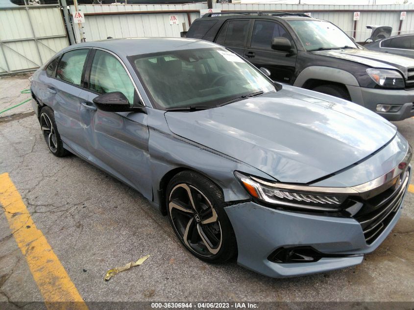 2022 HONDA ACCORD SEDAN SPORT SE - 1HGCV1F48NA087082