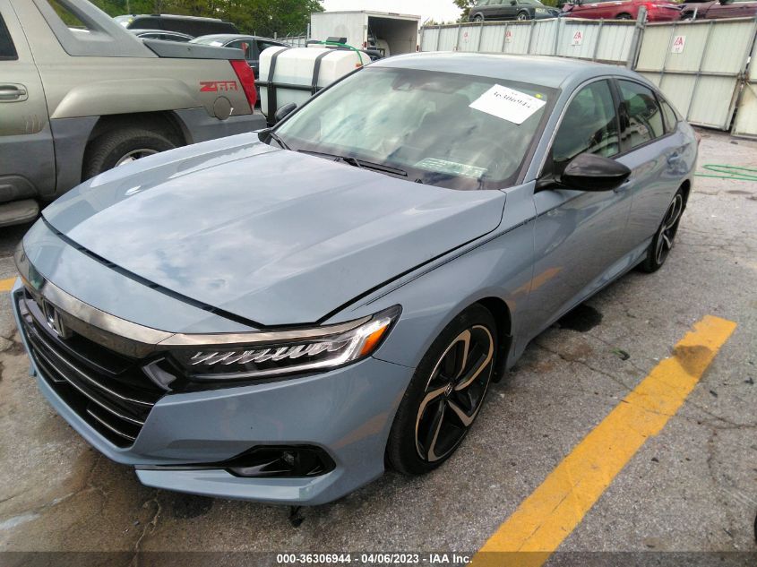 2022 HONDA ACCORD SEDAN SPORT SE - 1HGCV1F48NA087082