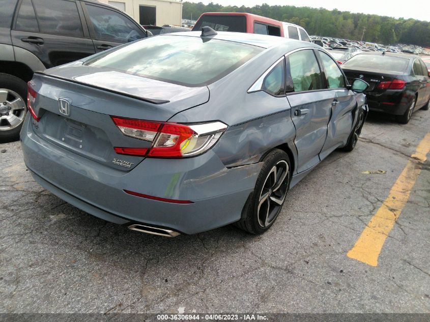 2022 HONDA ACCORD SEDAN SPORT SE - 1HGCV1F48NA087082