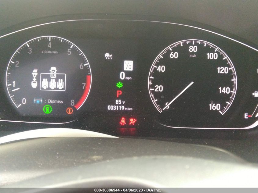 2022 HONDA ACCORD SEDAN SPORT SE - 1HGCV1F48NA087082