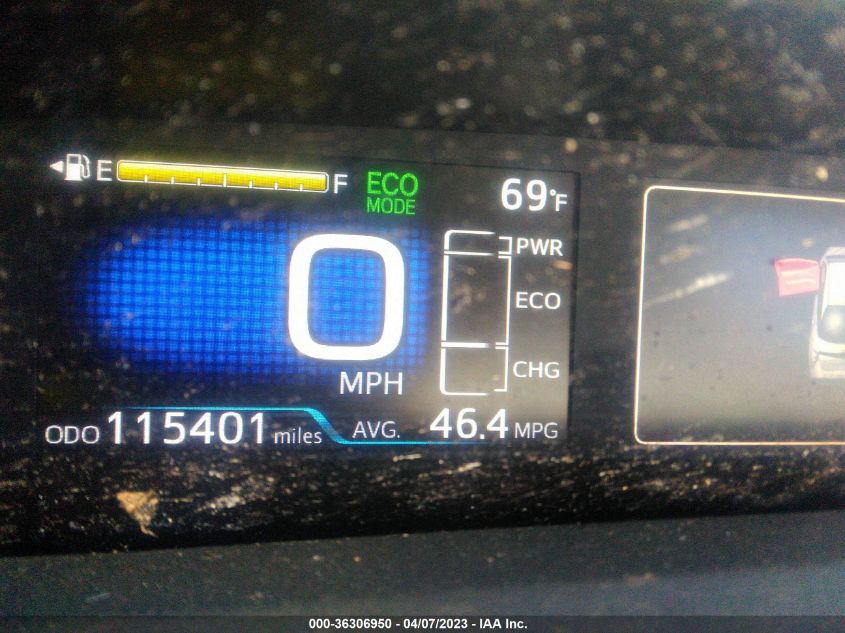 2017 TOYOTA PRIUS TWO/TWO ECO/THREE - JTDKBRFU0H3033222