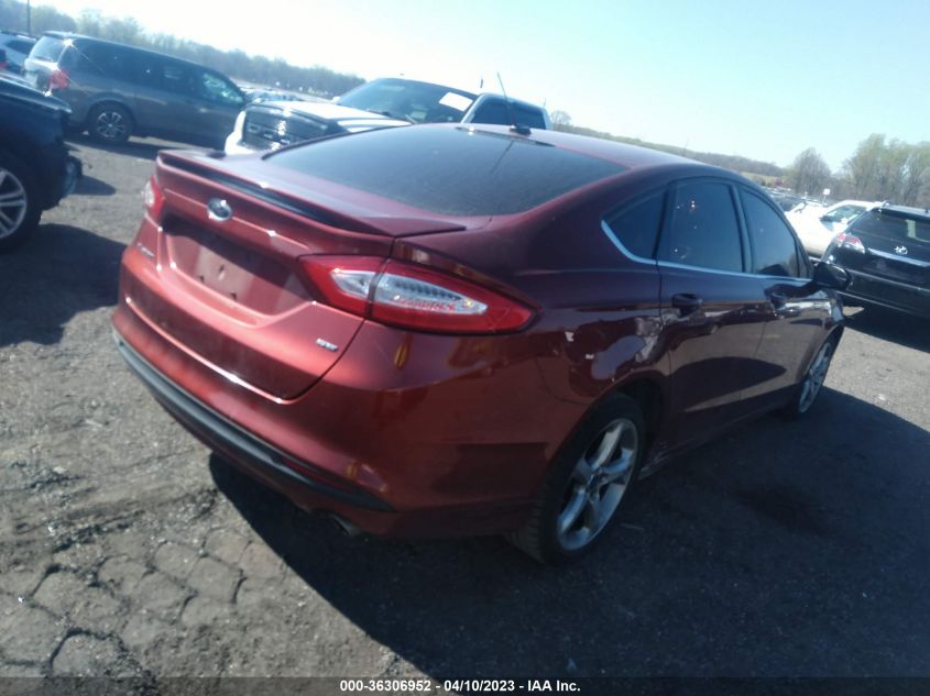 2014 FORD FUSION SE - 3FA6P0H71ER190993