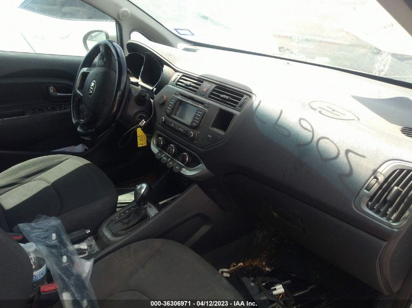 2015 KIA RIO SX - KNADN4A35F6421167