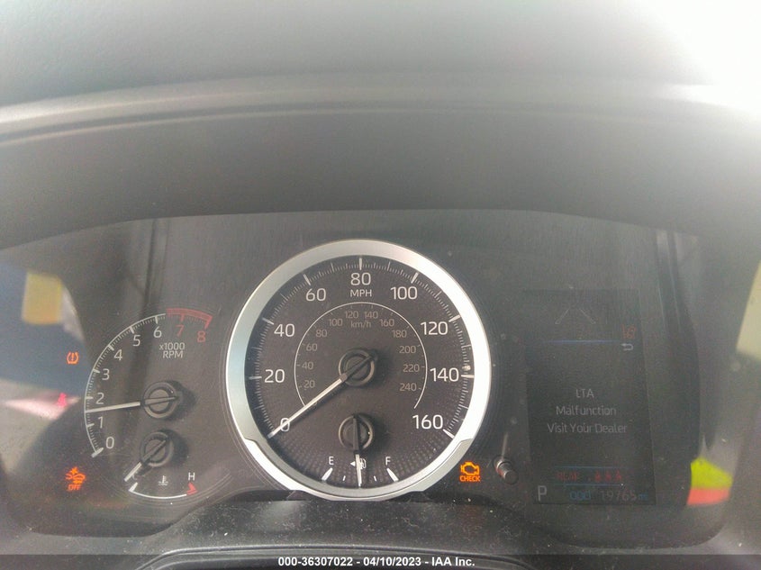 VIN 5YFEPRAE7LP124020 2020 TOYOTA COROLLA LE