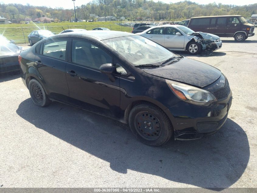 2013 KIA RIO LX - KNADM4A31D6198464
