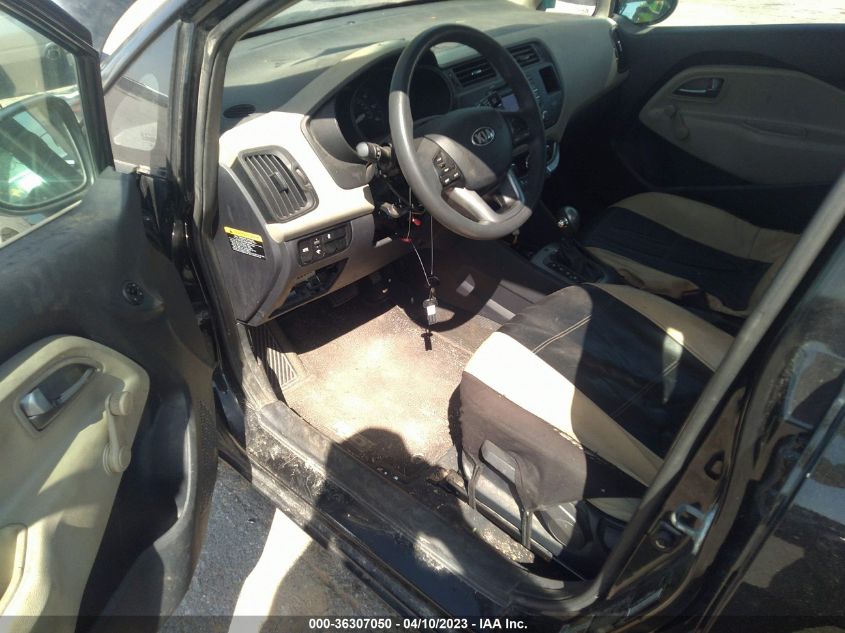 2013 KIA RIO LX - KNADM4A31D6198464
