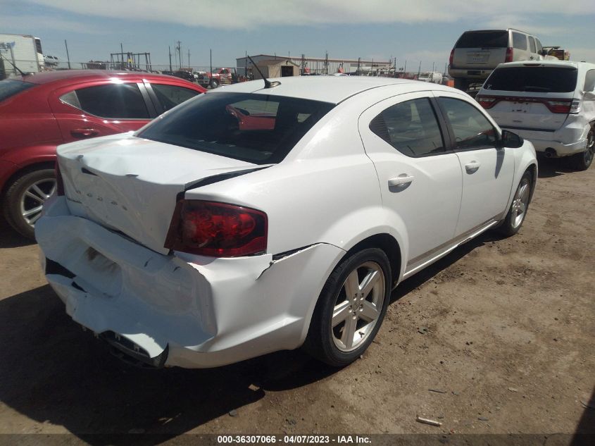 2013 DODGE AVENGER SE - 1C3CDZAB7DN518478