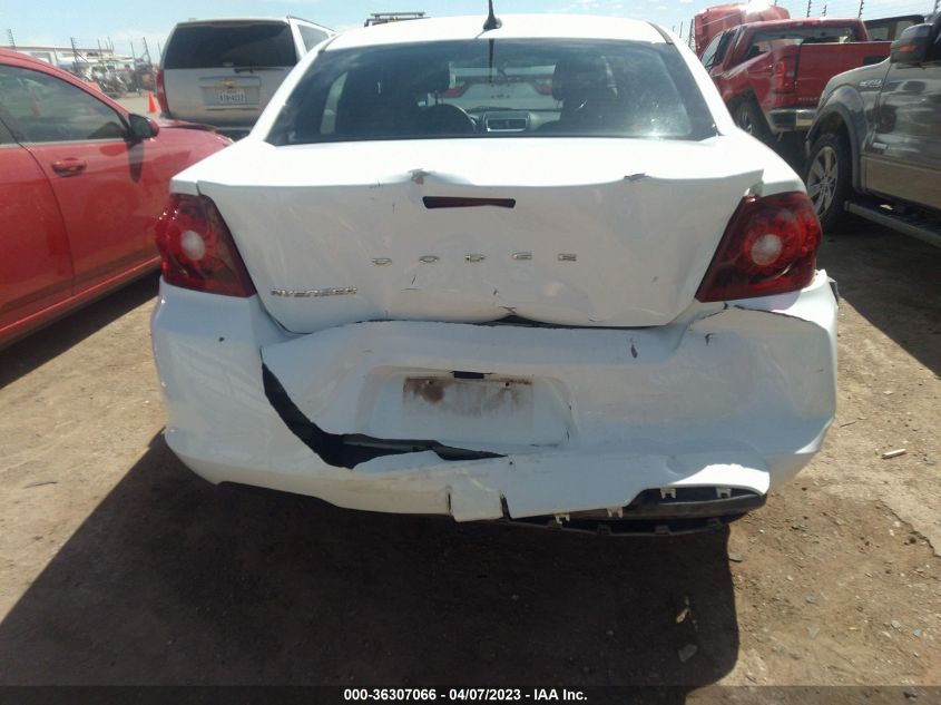 2013 DODGE AVENGER SE - 1C3CDZAB7DN518478