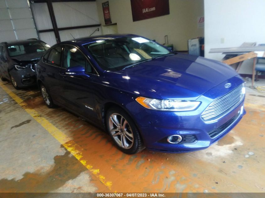 2015 FORD FUSION TITANIUM HYBRID - 3FA6P0RU5FR146694